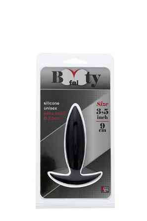 Анальна пробка BOOTYFUL XTRA SMALL 3.5 INCH. BLACK Sex Aura Київ