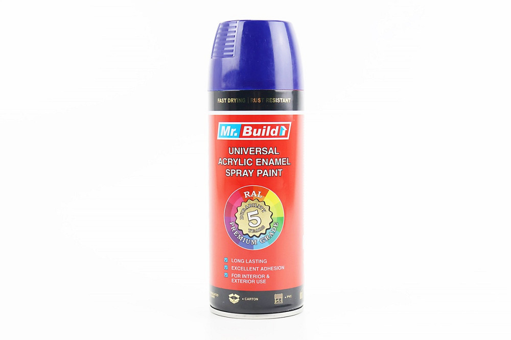 Фарба акрилова №42 "ТЕМНО-СИНІЙ", Аерозоль 400ml Київ - фото 1