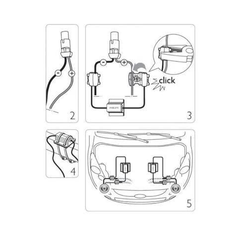 Адаптери опору/обманки PHILIPS LUM12956X2 Canbus для LED ламп R5W/T10/W5W/Feeston (2 шт) Харків - фото 4