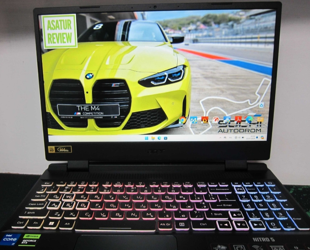 Ноутбук ACER Nitro 5/ Intel Core i5 - 12450H / 4.40/ Nvidia RTX 3050 / 17.3