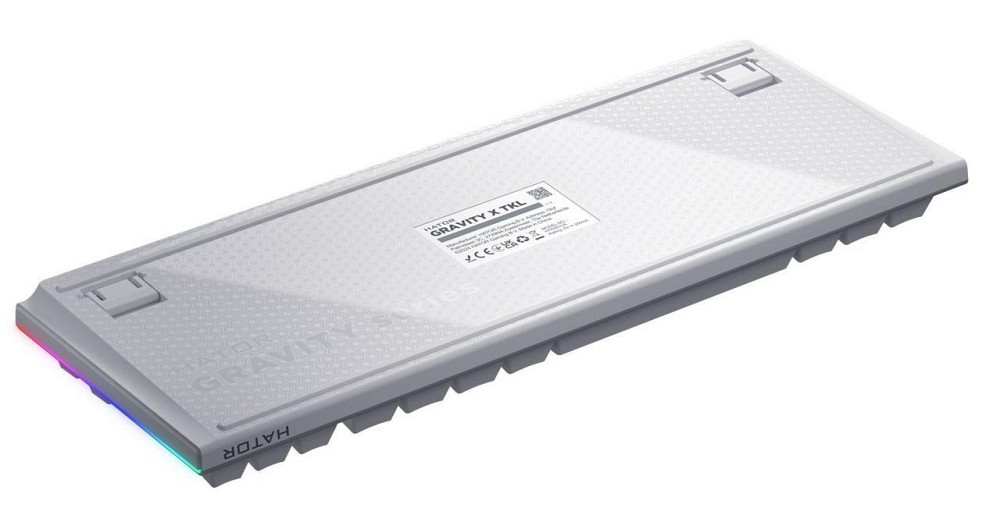 Клавіатура Hator Gravity X TKL Orange White (HTK551UA) Білий Харків - фото 4