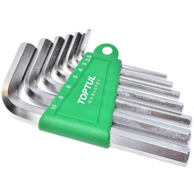 Ключ Toptul шестигранный Г-обр. 2,5-10мм 7шт. (GAAL0701) Винница - изображение 2