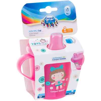 Поильник-непроливайка Canpol babies Toys 250 мл Розовая (31/200_pin) Винница