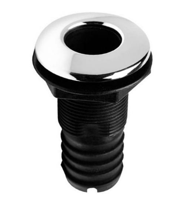 Сливной Штуцер 5/8 С Нержавеющим Колпачком, Диаметр 5/8 Киев - изображение 1