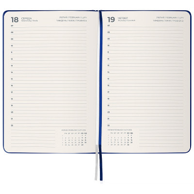 Тижневик Axent датований 2026 Partner Strong, 145х210, класичний синій (8819-26-38-A) Вінниця - фото 3