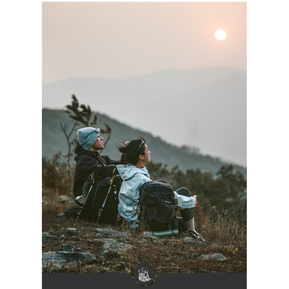 Рюкзак туристичний Naturehike Helium CNK2300016, 30+5 л, чорний Київ - фото 5