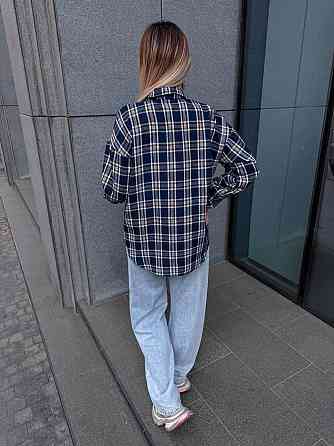 Жіноча сорочка в клітинку ( з накатом) Одеса