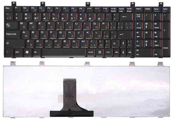 Клавиатура для ноутбука Roverbook Explorer (W700) Black, RU Вінниця