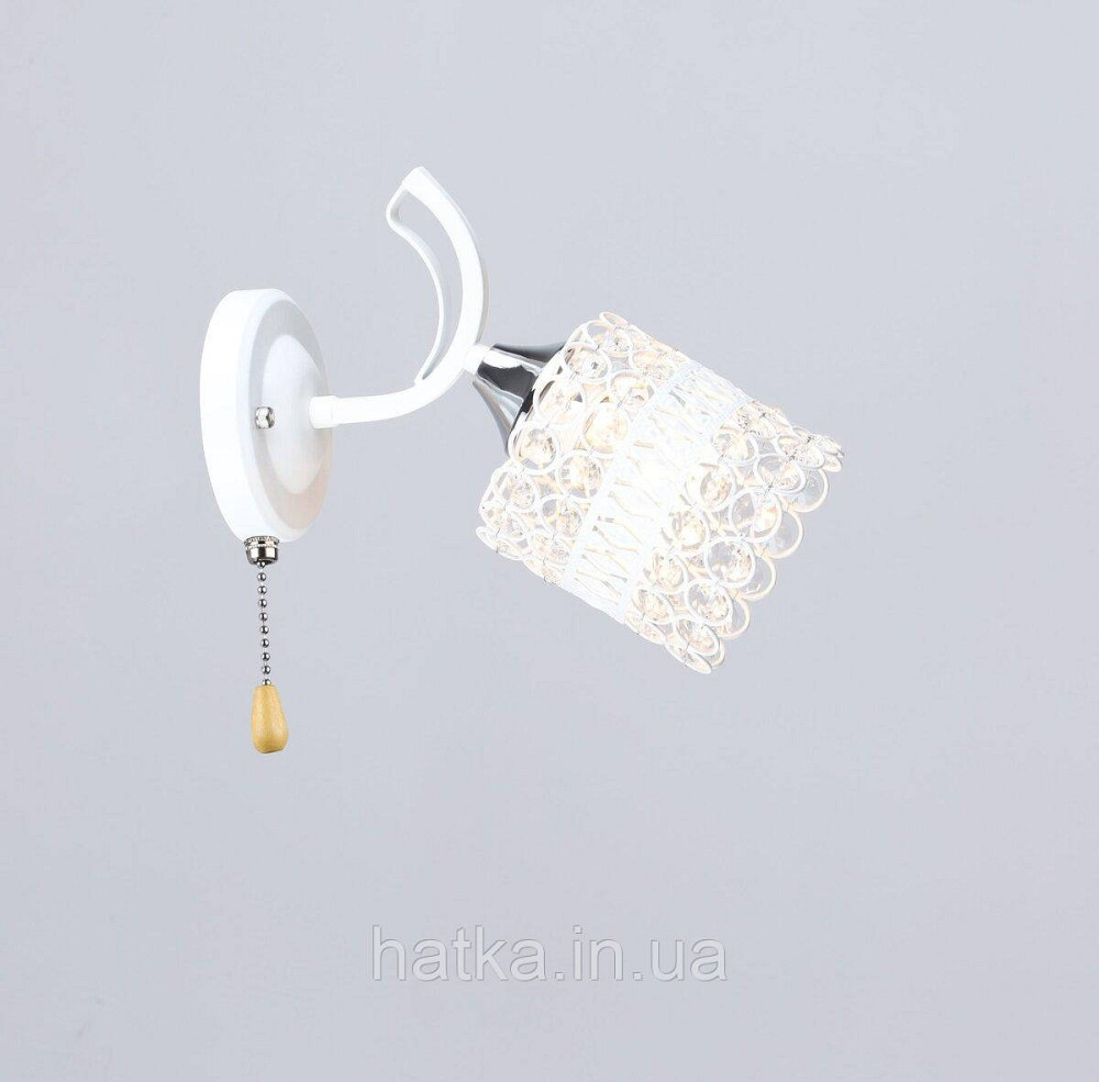 Бра настінне Sirius B N5958/1W WT+CR Київ - фото 1