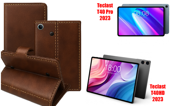 Книжка-трансформер для планшета Teclast T40 Pro 2023, T40Hd 2023, колір Black Buno-Red Київ