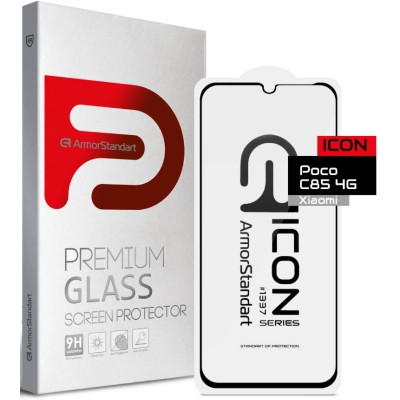 Стекло защитное Armorstandart Icon Xiaomi Poco C85 4G (ARM85411) Винница - изображение 1