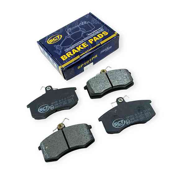 Колодки 2108, 2109, 21099, 2113-2115 передние (к-кт 4 шт) (SCT) тормозные Мукачево