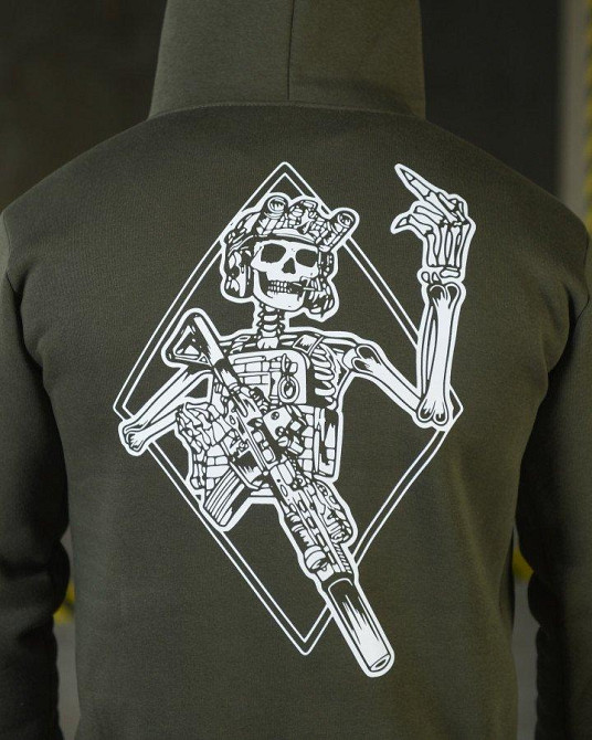 Худии CELEO на флисе олива lencor    ВТ3855 Одесса - изображение 3