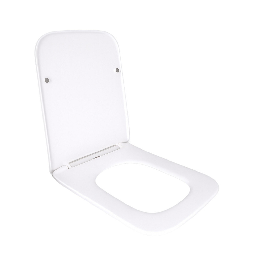 Qtap Сиденье для унитаза напольного (Aries) 445×360×30 мм, White, с микролифтом, Slim Duroplast, Quick Release QT03228302W3 Киев - изображение 8