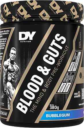 Предтренировочный комплекс DORIAN YATES NUTRITION BLOOD & GUTS 380 G (BUBBLE GUM) Луцк