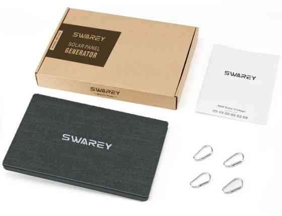 Сонячна панель Solar panel IP67 30W 2xUSB (PD) виходу (BS-030) Вінниця