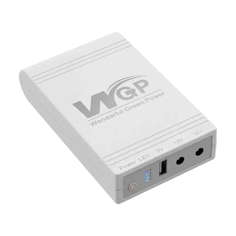 Джерело безперебійного живлення Mini UPS WGP UPS103C 20000mAh 5V/12V/12V, Li-ion 4*5Ah, для роутера та оптичного терміналу Київ - фото 13