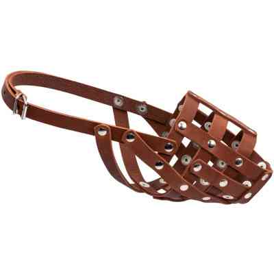 Намордник для собак Collar мягкий №5 коричневый (06326) Винница