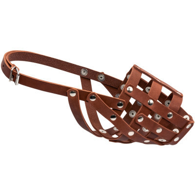 Намордник для собак Collar м'який №5 коричневий (06326) Вінниця - фото 1