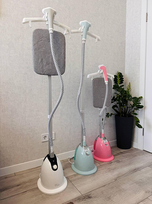 Відпарювач вертикальний для одягу зі стійкою Zepline ZP-130 3000W, 60 хвилин роботи,3л ємність Одеса - фото 1