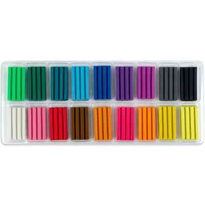 Пластилін Kite Hot Wheels восковий, 18 кольорів, 360 г (HW25-085) Вінниця