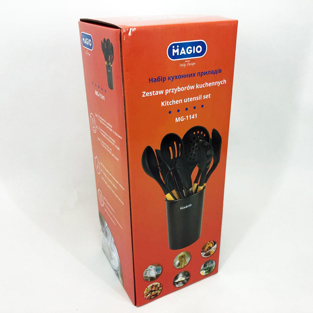 Набір кухонний універсальний, Стильний кухонний набір із силікону ніж універсальний LC-35 Львів - фото 4