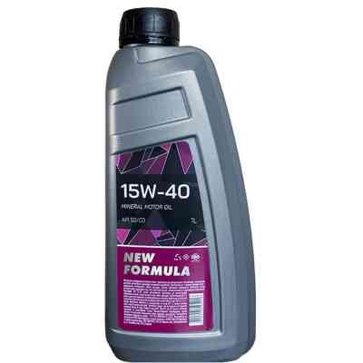Моторна олива NEW FORMULA 15w-40 (SG/CD) кан. 1л ПЕ (0,9кг) (NF196253) Вінниця
