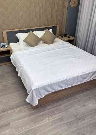 Плед-покривало 155х200 см (+-5см) рельєфний полоска Білий (87-090) Київ