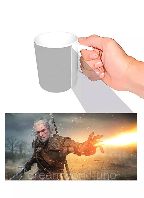 Чашка з принтом Witcher Харків - фото 1