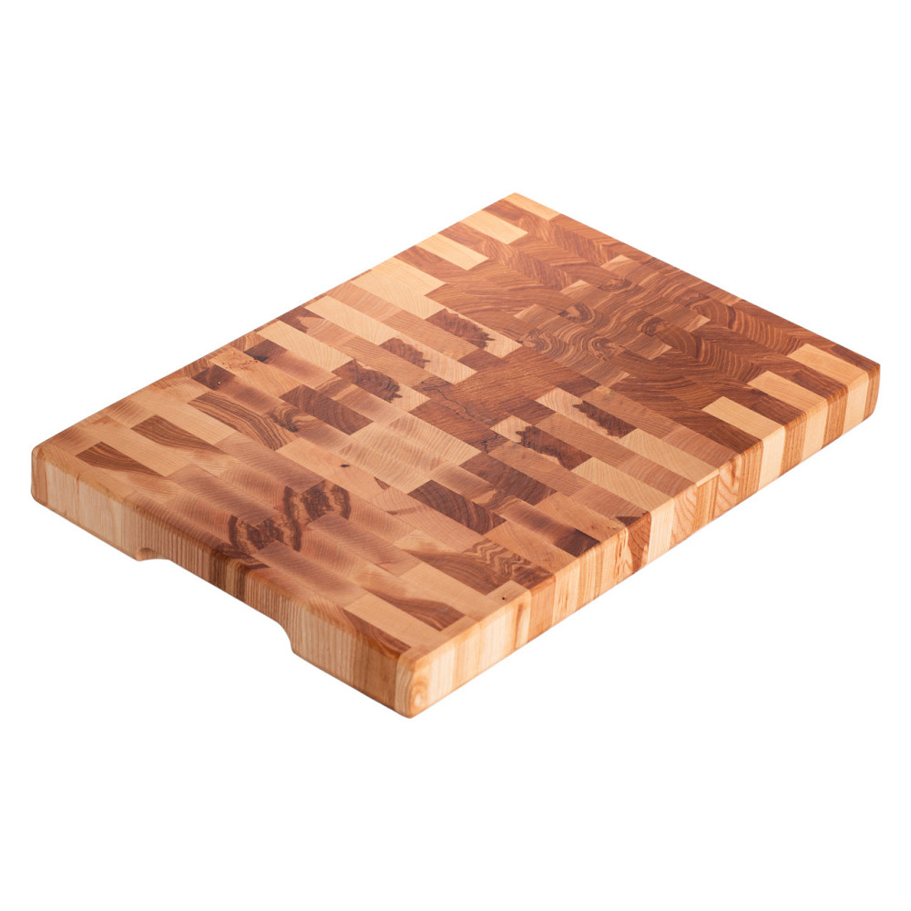 Lugi Дошка для нарізання обробна 45×30 см Доміно з ясена Lugi C53W300450Y Коломыя - изображение 3