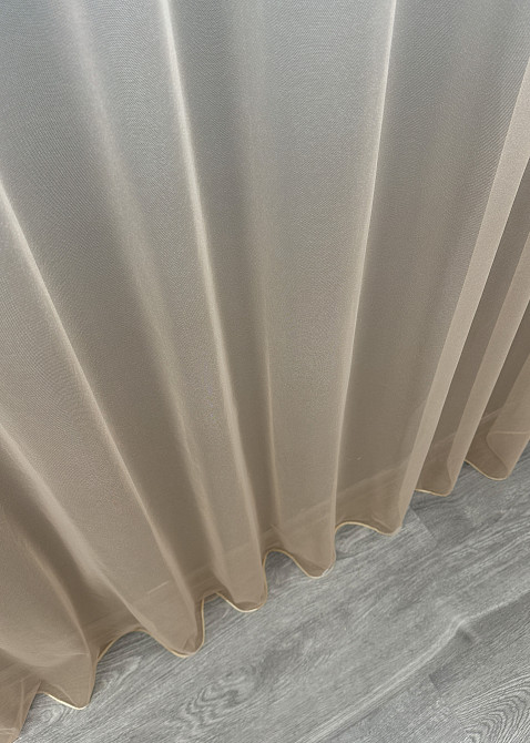 Тюль VR-Textil 1650т Грек-сетка омбре Какао 300х270 см (42-0626) Киев - изображение 8