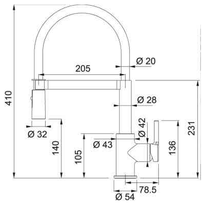 Змішувач Franke Lina (115.0626.085) Вінниця