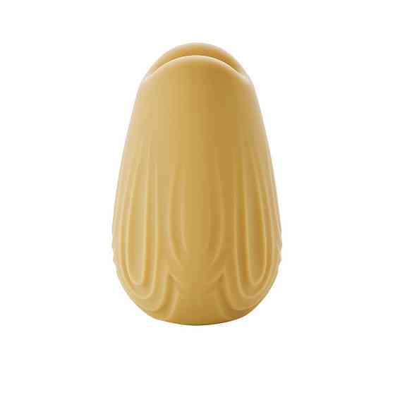 Мини-вибратор для клитора с фигурным узором Sweet Em Velvet Lure,10 режимов вибрации, желтый Sex Aura Киев