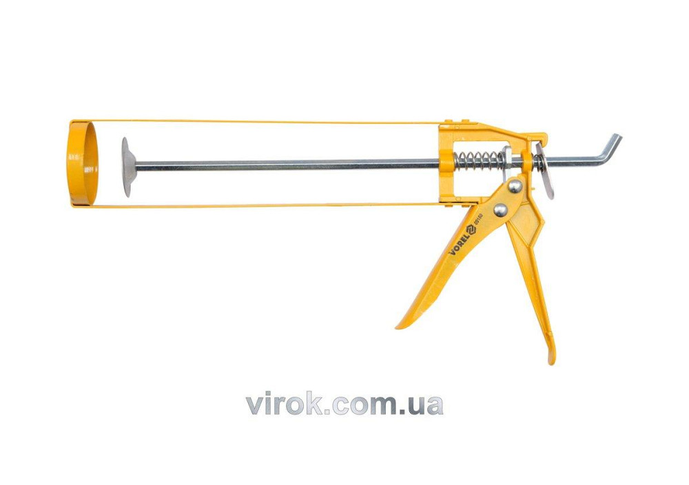 Пістолет скелетний VOREL для силікону з 6-гран. штоком [20/40] Одеса - фото 1