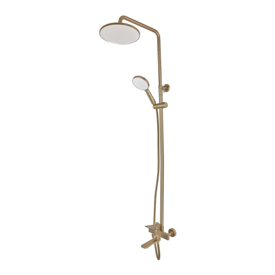 Душова колона зі змішувачем Mixxus Wilson 009-J Brushed Gold (Колір матове золото) (MI7124) ( 19499 ) Харків