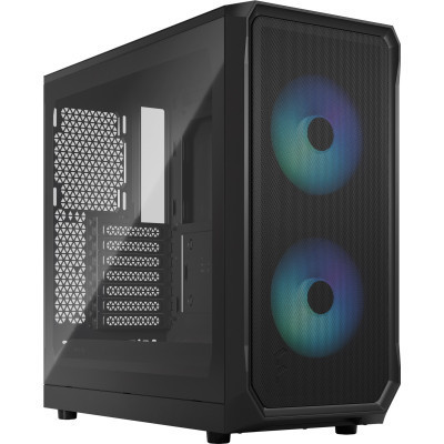 Корпус Fractal Design Focus 2 RGB Blck TG Clear Tint (FD-C-FOC2A-03) Вінниця - фото 1