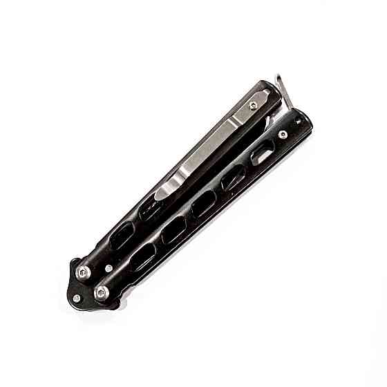 Нож бабочка A1009 Black Днепр