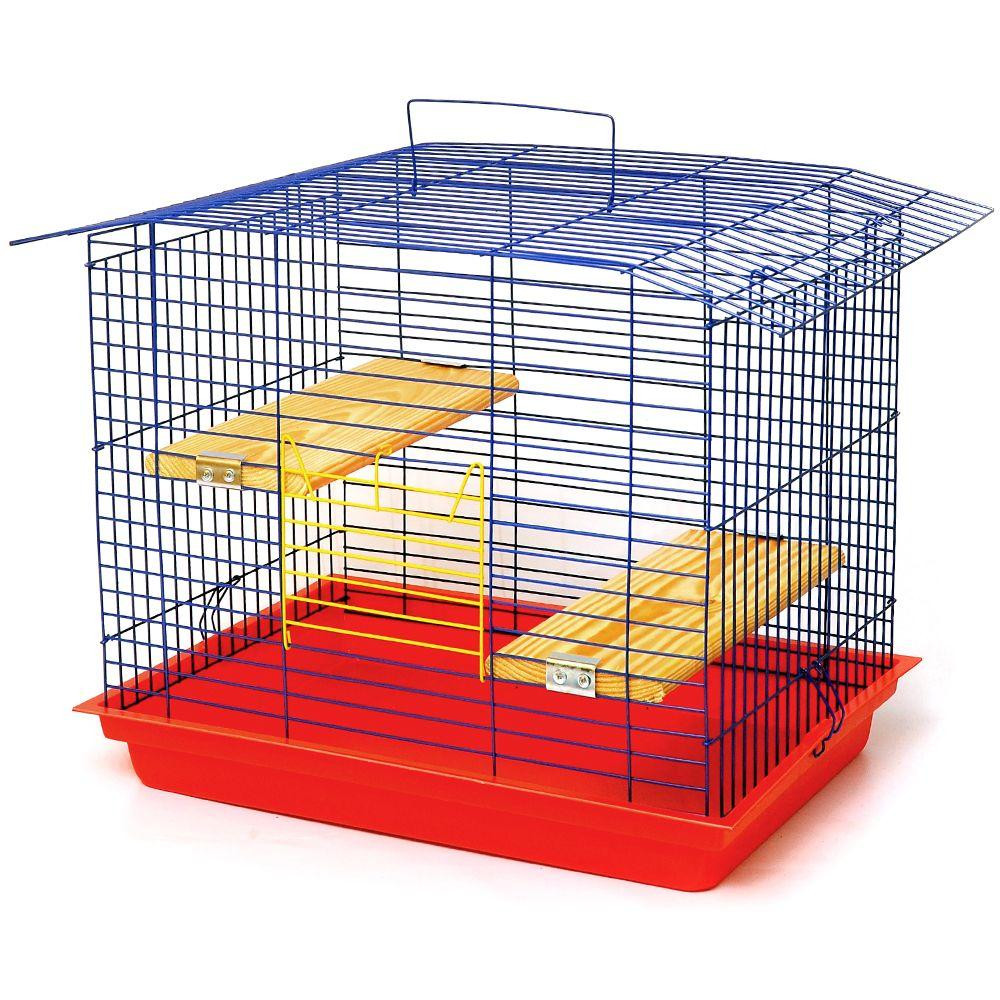 Клітка Шиншила-60 для гризунів з аксесуарами (56.5 х 40 х 47 см), Лорі Київ - фото 3