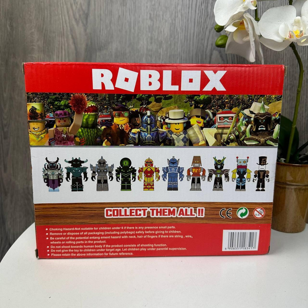 Ігрові фігурки Роблокс 6 шт у коробці, набір фігурок іграшка Roblox поліцейський ( 24330 ) Харьков - изображение 7