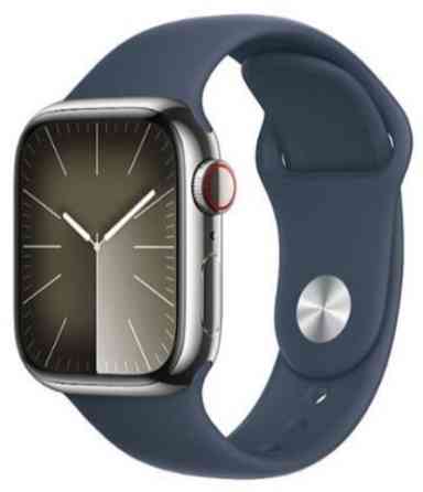 Смарт-Часи: Apple Watch Series 9 GPS Cellular 41 mm. Silver Steel ( MRJ23) Київ