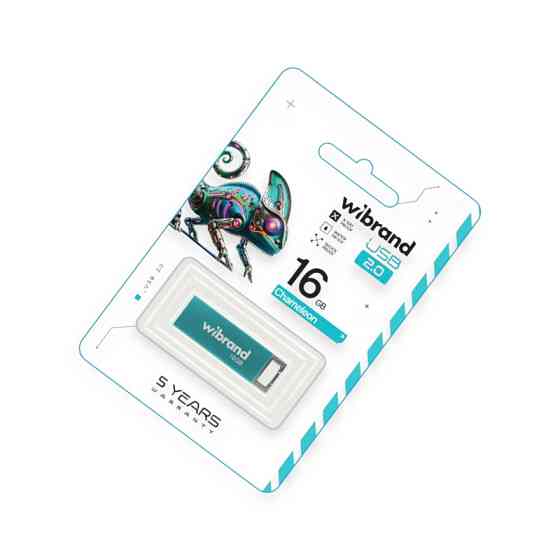 Флешка USB 2.0 16Gb Сhameleon blue Wibrand Мукачево