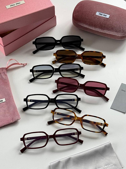 Окуляри жіночі . MIU MIU 🔥(Серветка + мішечок + коробочка) Київ - фото 1