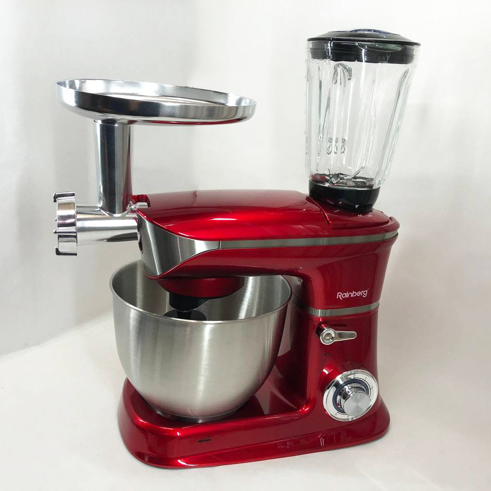 Побутовий кухонний планетарний міксер з чашею Rainberg, Тістомісильник планетарний міксер для випічки TV-34 Івано-Франківськ - фото 5