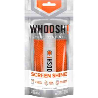 Спрей для очищення Whoosh! Screen Shine GO XL 100ml, microfiber 14x14cm (1FG100ENFR/1FG100XLENFR) Вінниця