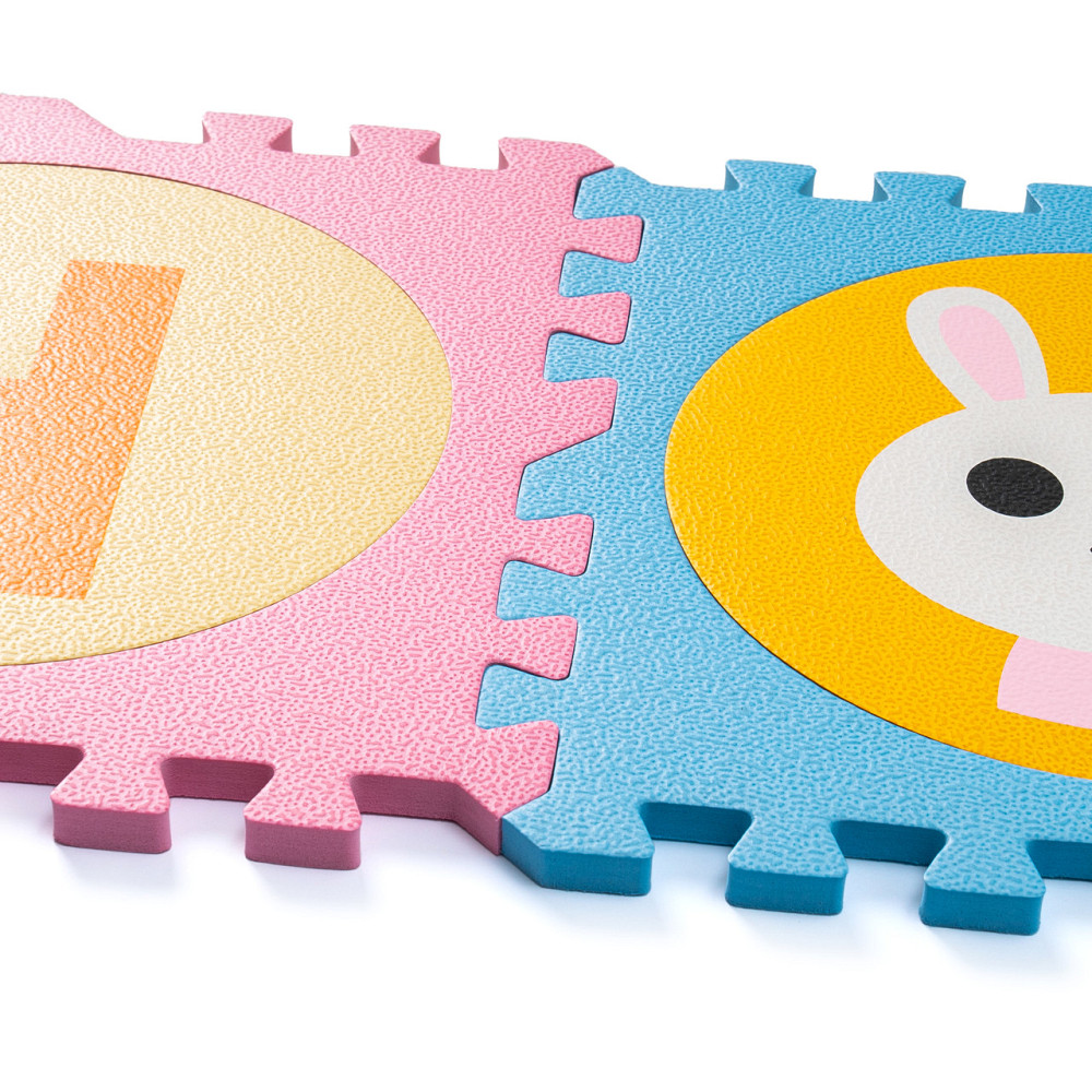 Дитячий килимок пазл Цифри та Звірі WCG EVA 30х30х1,2 - 20 частин, для дітей Київ - фото 7