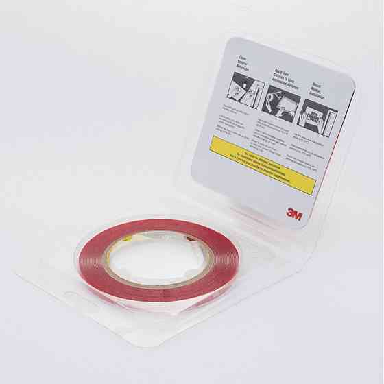 Скотч двосторонній монтажний 6мм х 5м 3M 4910F "Heavy Duty" прозорий, 49106 Київ