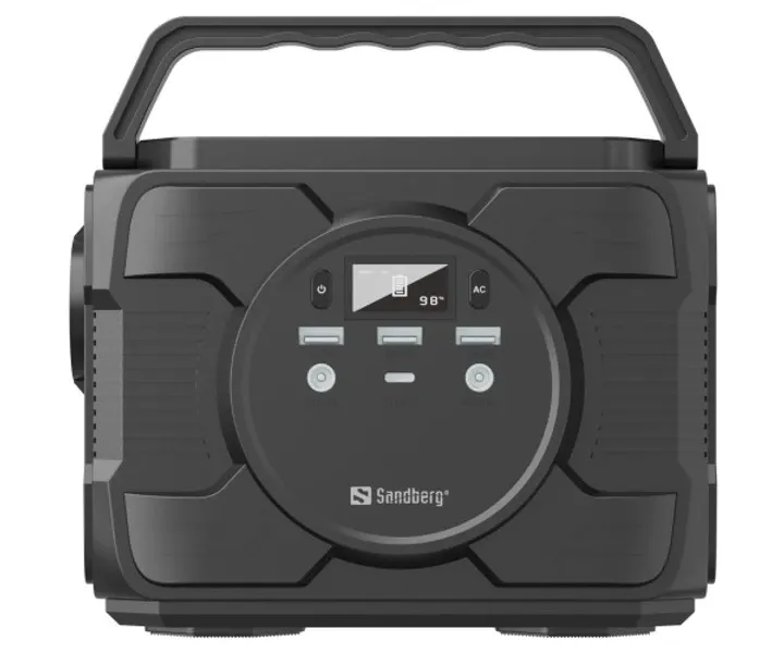 Зарядна станція Sandberg AC 200 (173 Вт/г) 200W, Type-C in/out 100W, Li-ion, ліхтарик 4Вт Киев - изображение 1