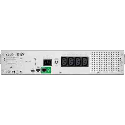 Источник бесперебойного питания APC Smart-UPS C 1500VA RM 2U with SmartConnect (SMC1500I-2UC) Винница