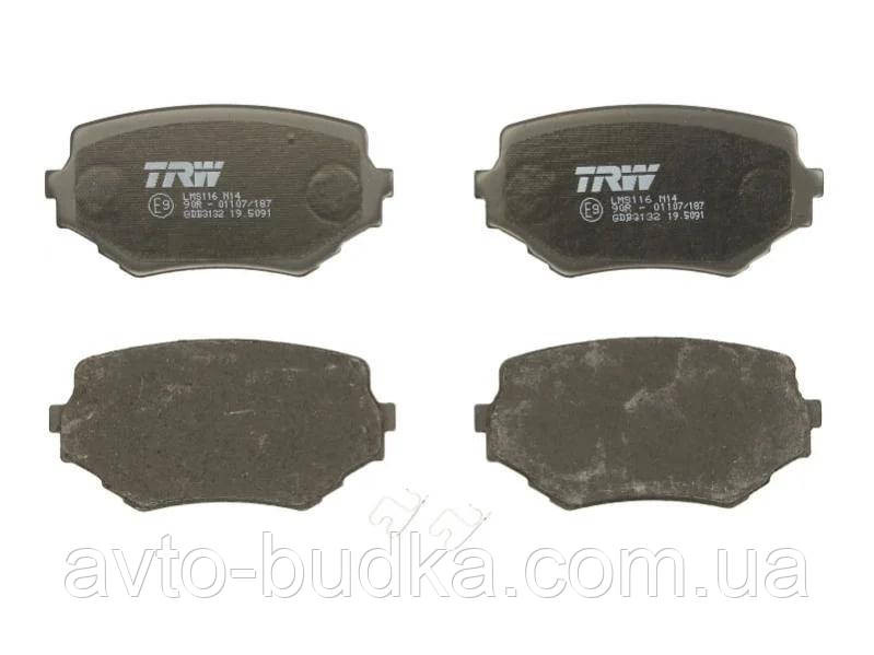 Гальмівні колодки передніі на SUZUKI GRAND VITARA I р. 1998 - 2005 - TRW (Німеччина) GDB3132 Новий Розділ - фото 2