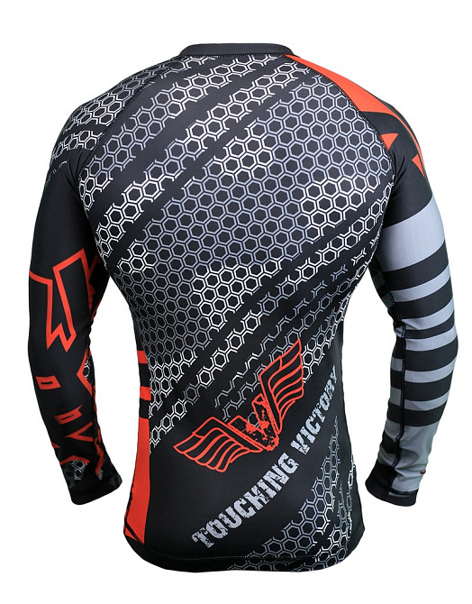 Рашгард с длинным рукавом VNK Contact Red S Киев - изображение 9